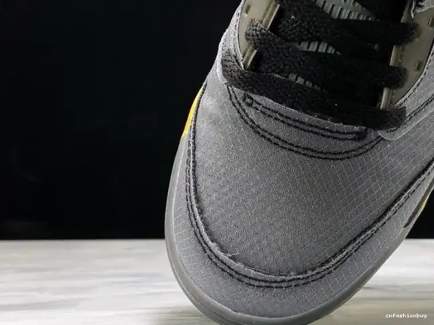 CT8480-001 x Air Off-White Jordan Black 5 0528
